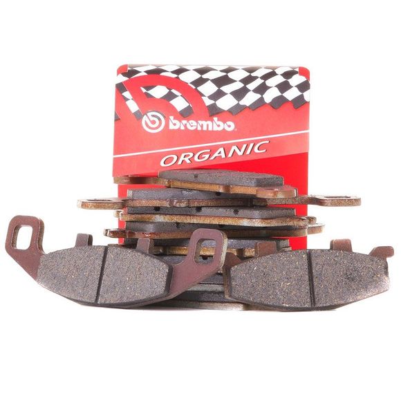 Brembo Organic brake pads front/rear (depending on model)Ref: 07GR13CC