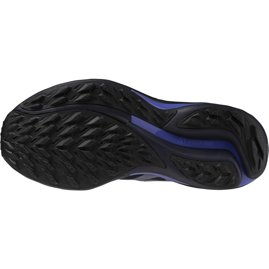 Mizuno Wave Rider GTX 3 Running Shoes Women - Odyssey Gray/Icelandic Blue/Iris Bloom