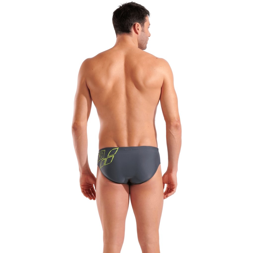 arena Feel Scratchy Swim Briefs Men - Asphalt