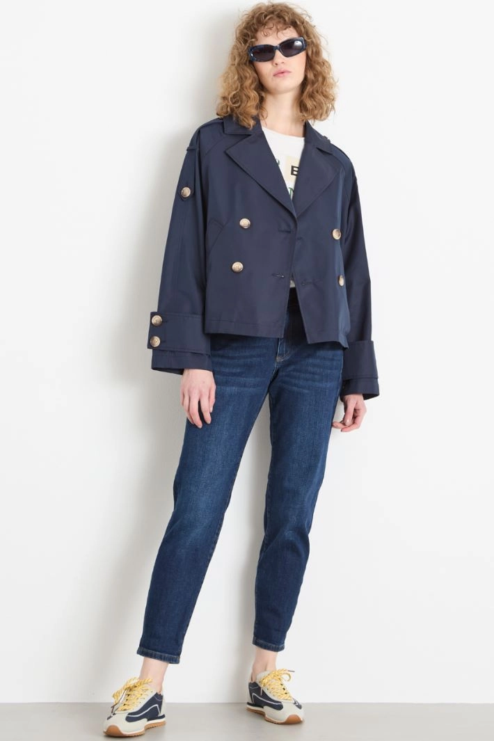 Cigarette jeans - BLUE