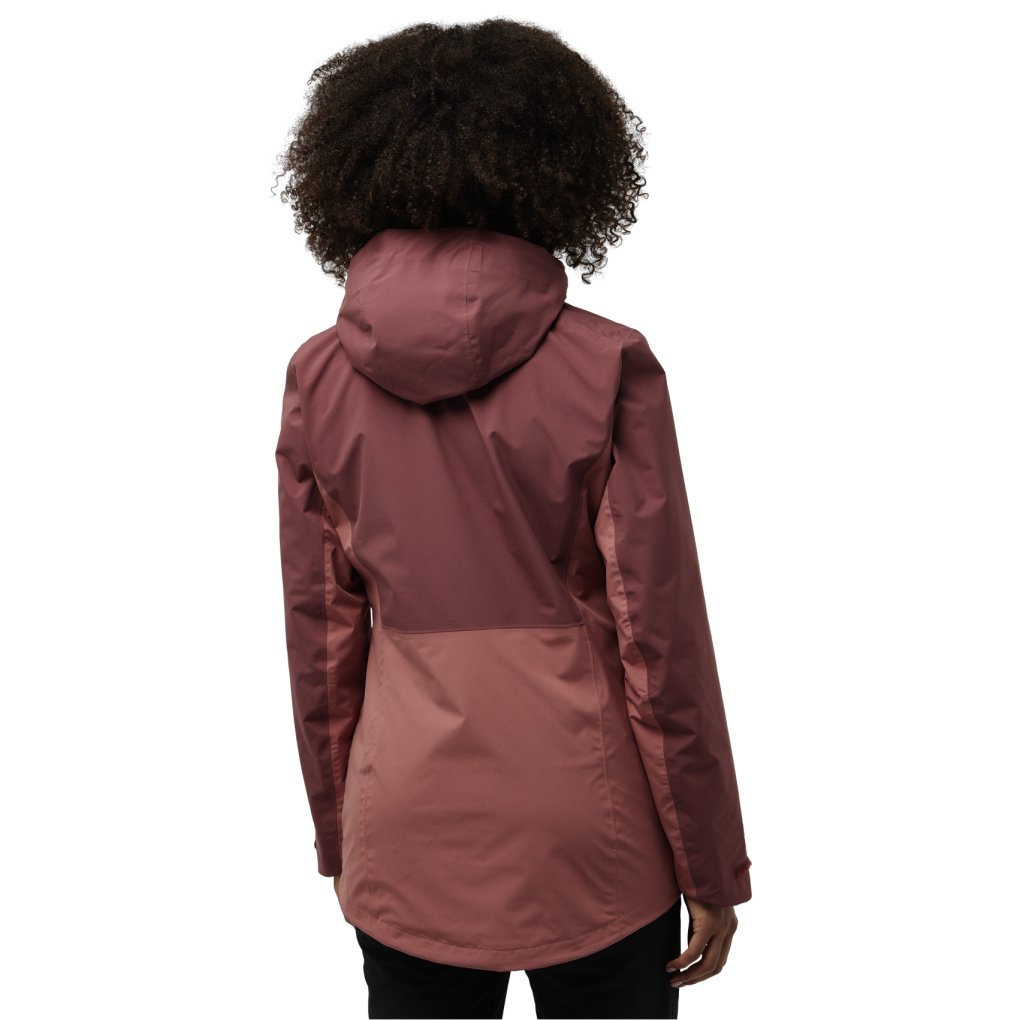 Jack Wolfskin Hunberg 3In1 Jacket Women - mineral red