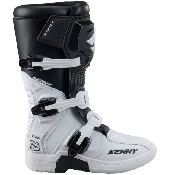 Kenny Track Junior T2 - White cross BootsRef: KE2780
