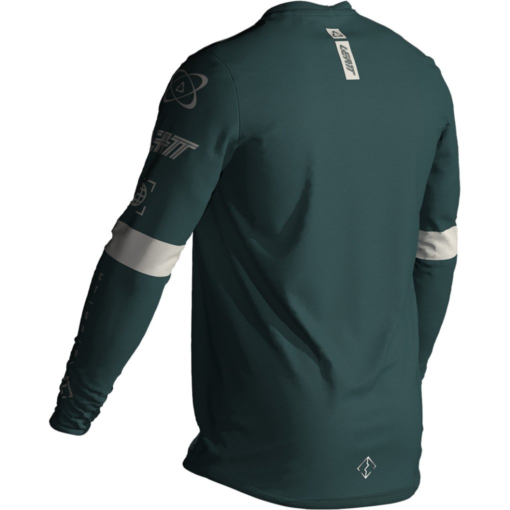 Leatt Gravity 3.0 MTB Long Sleeve Jersey Junior - spruce green