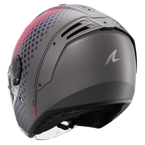 Shark RS JET STRIDE Jet Helmet - White / PurpleRef: SH1720-CSVB