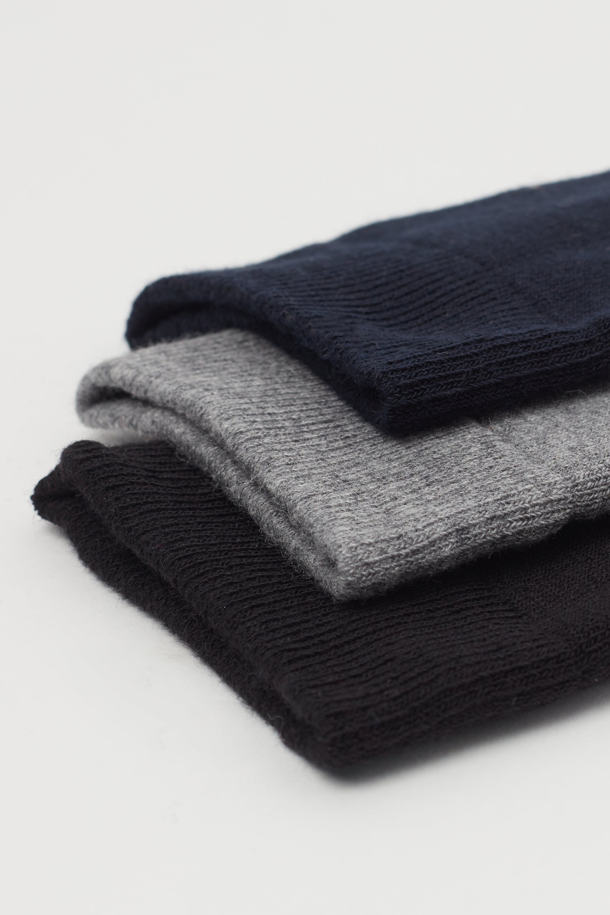 3 Pairs of Men’s Thermal Cotton Short Socks