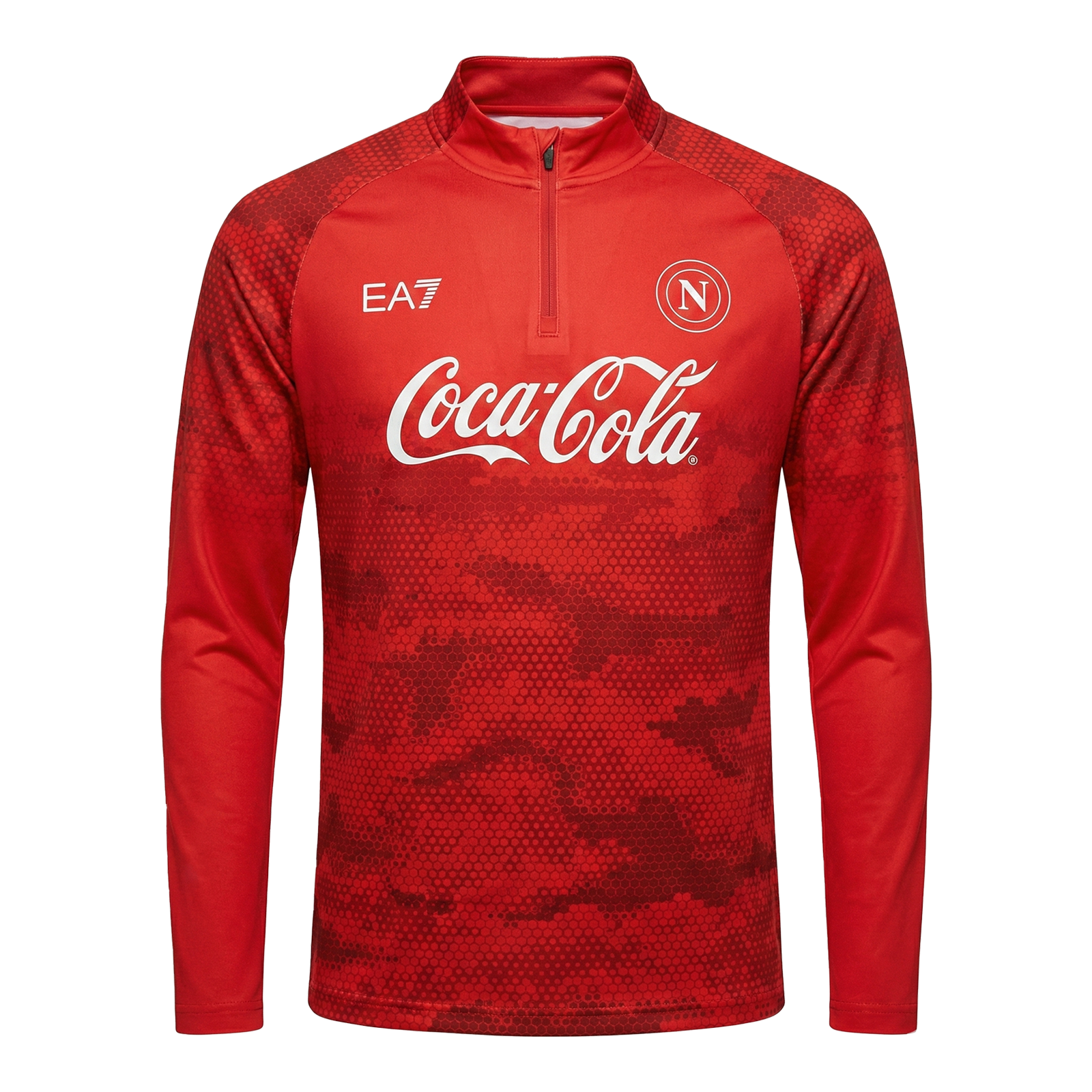 SSC Napoli Red Training Sweatshirt 2024/2025