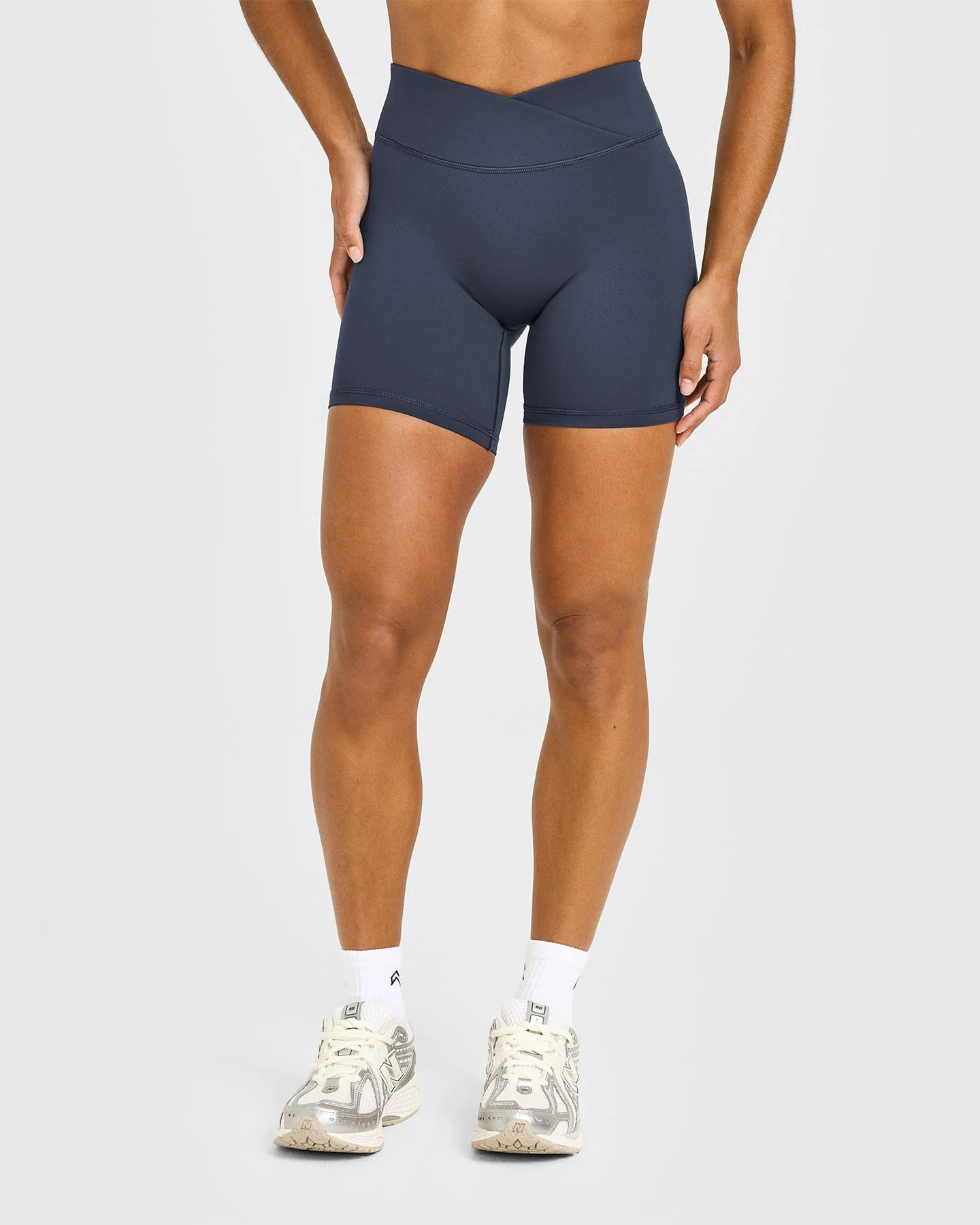 UnifiedMove™ Wrap Shorts White Logo 6