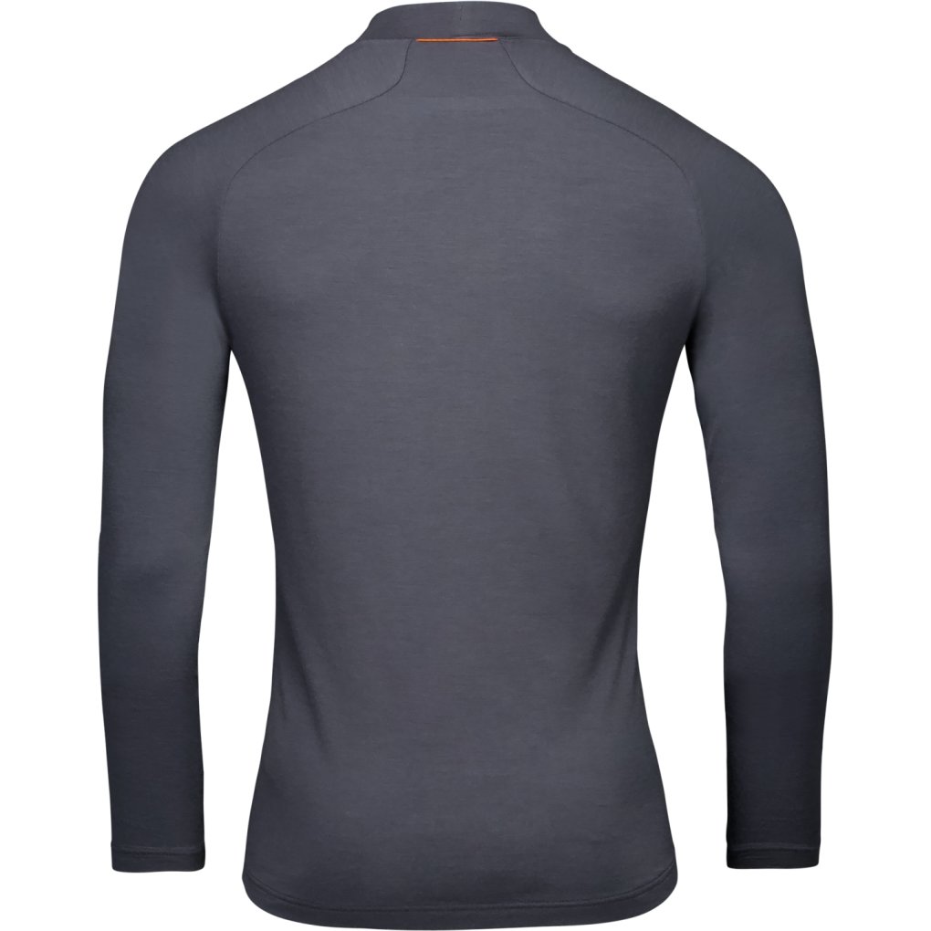 POC Merino Mock Neck Baselayer Men - 1043 Sylvanite Grey