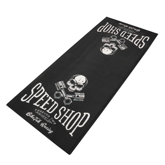 BIKETEK MOTO SPEED SHOP Environmental Mat - 190x80cm Universal - BlackRef: Bkt0050 / Grgmat99