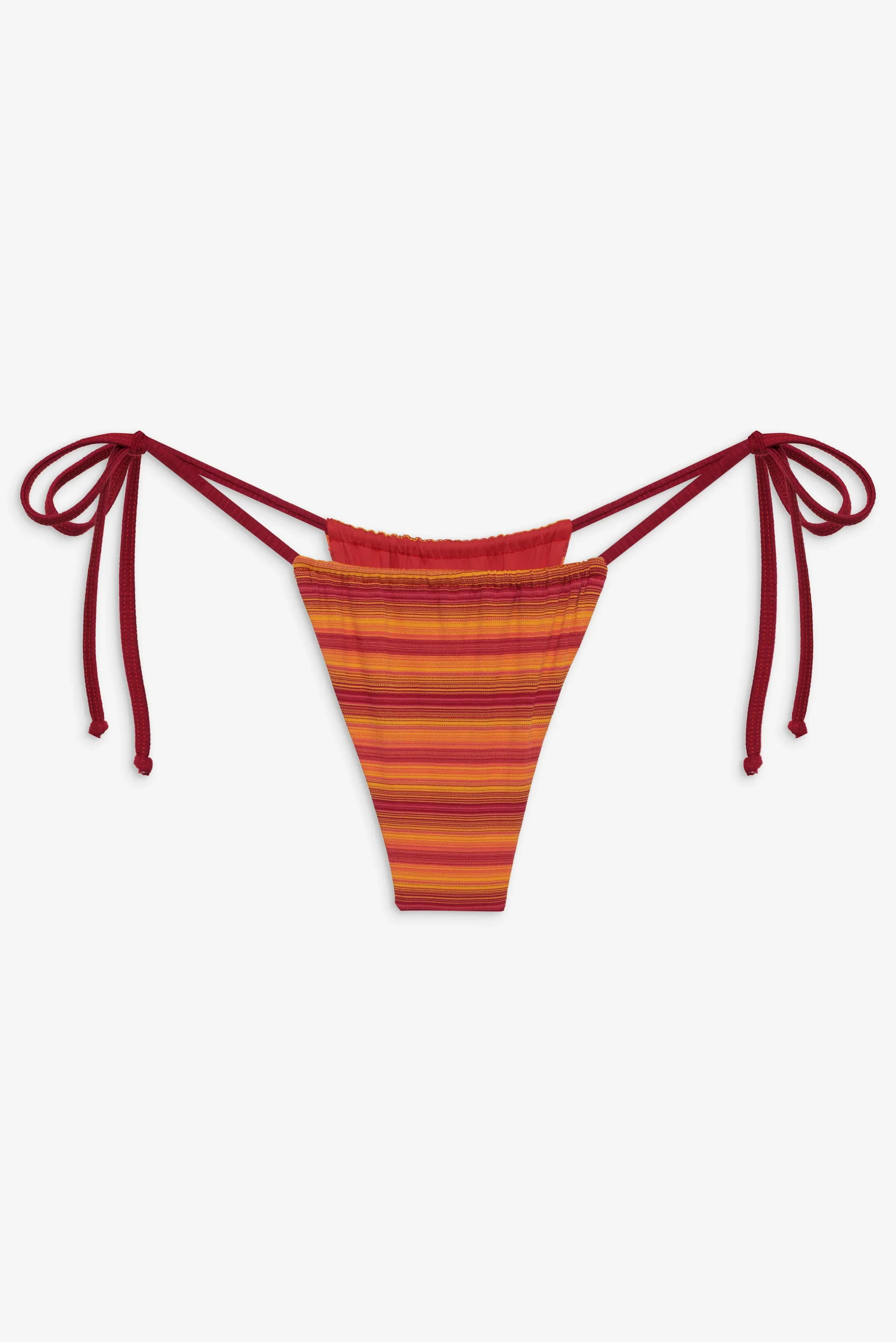 Tia Skimpy String Bikini Bottom - Harvest Moon