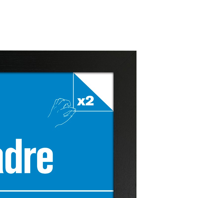 MDF Black Frame Chibi (52 x 38 cm)