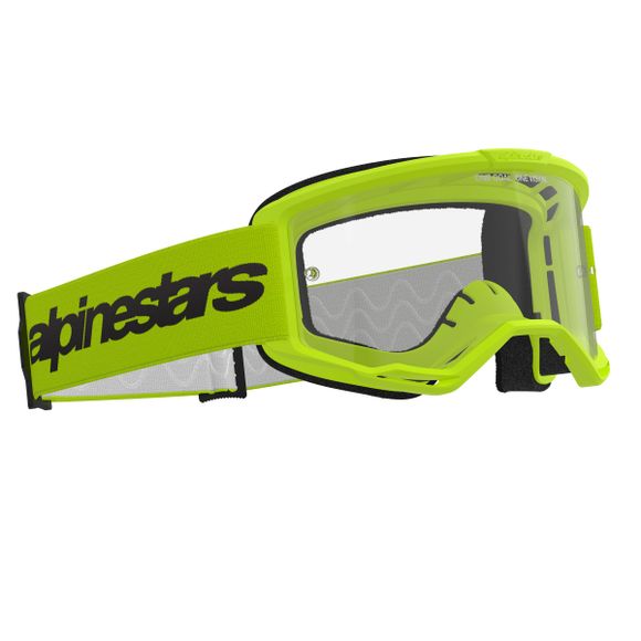Alpinestars VISION 3 WORDMARK 2025 cross goggles - YellowRef: ap3755 / 5103325-5038-os