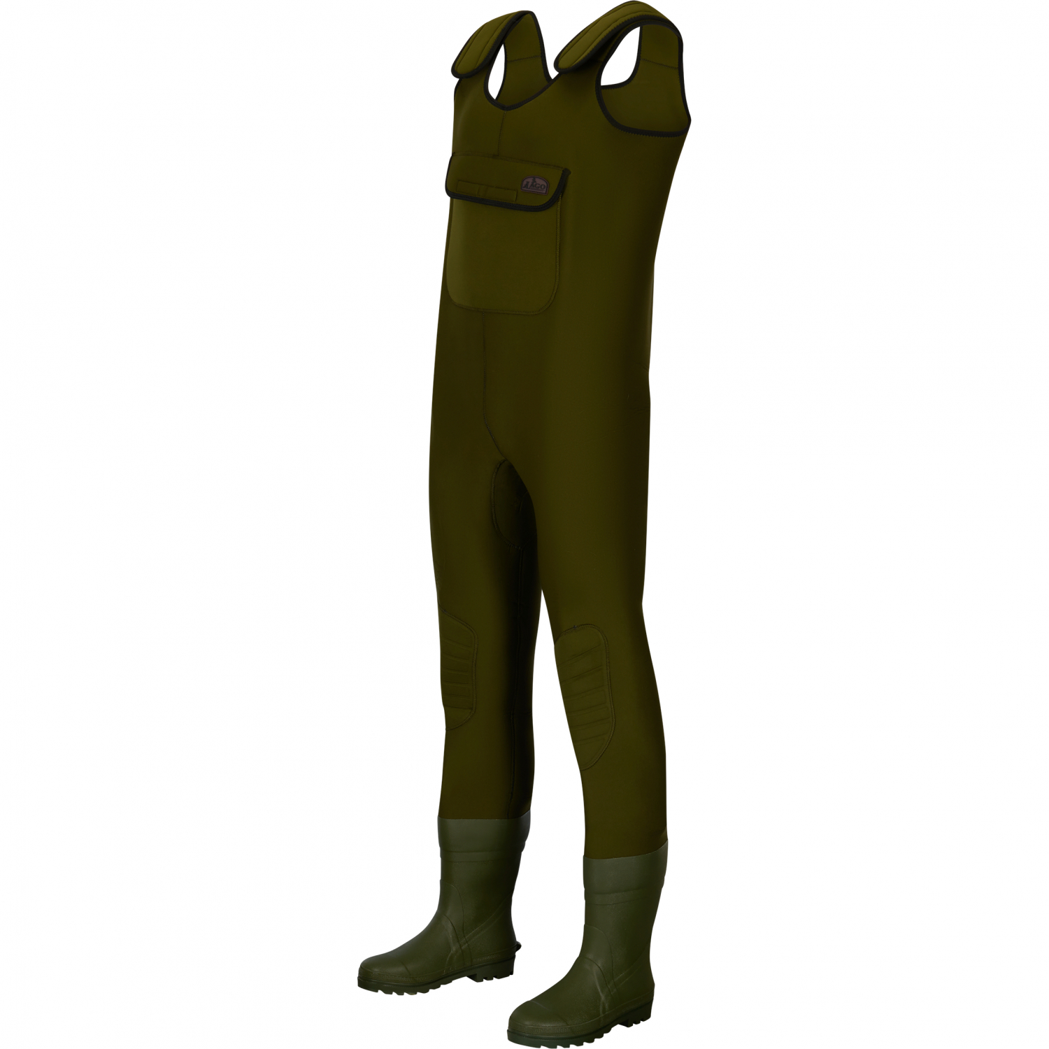 il Lago Prestige Neoprene Waders For Men (Olive)