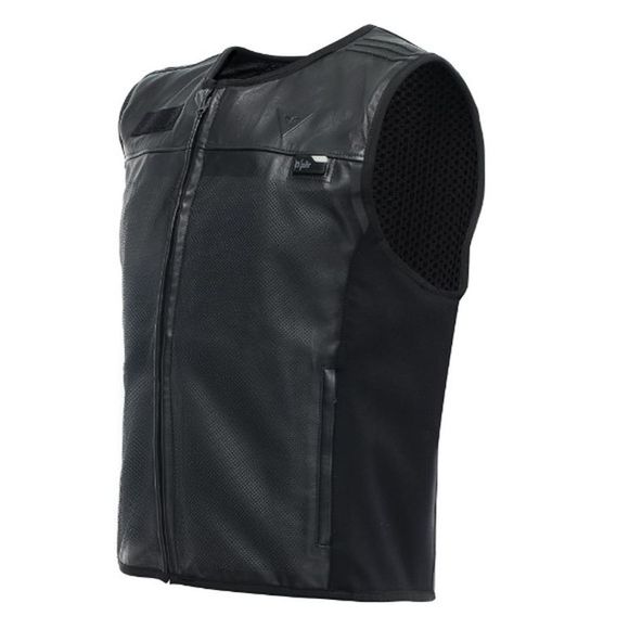 Dainese SMART JACKET LEATHER Motorcycle Airbag - BlackRef: DN2040