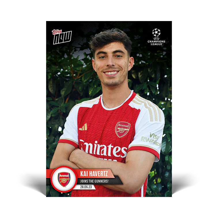 Topps UK - Joins the Gunners! - UCL TOPPS NOW® Card #131