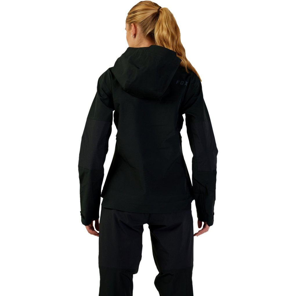 FOX Defend 3L Water MTB Rain Jacket Women - black