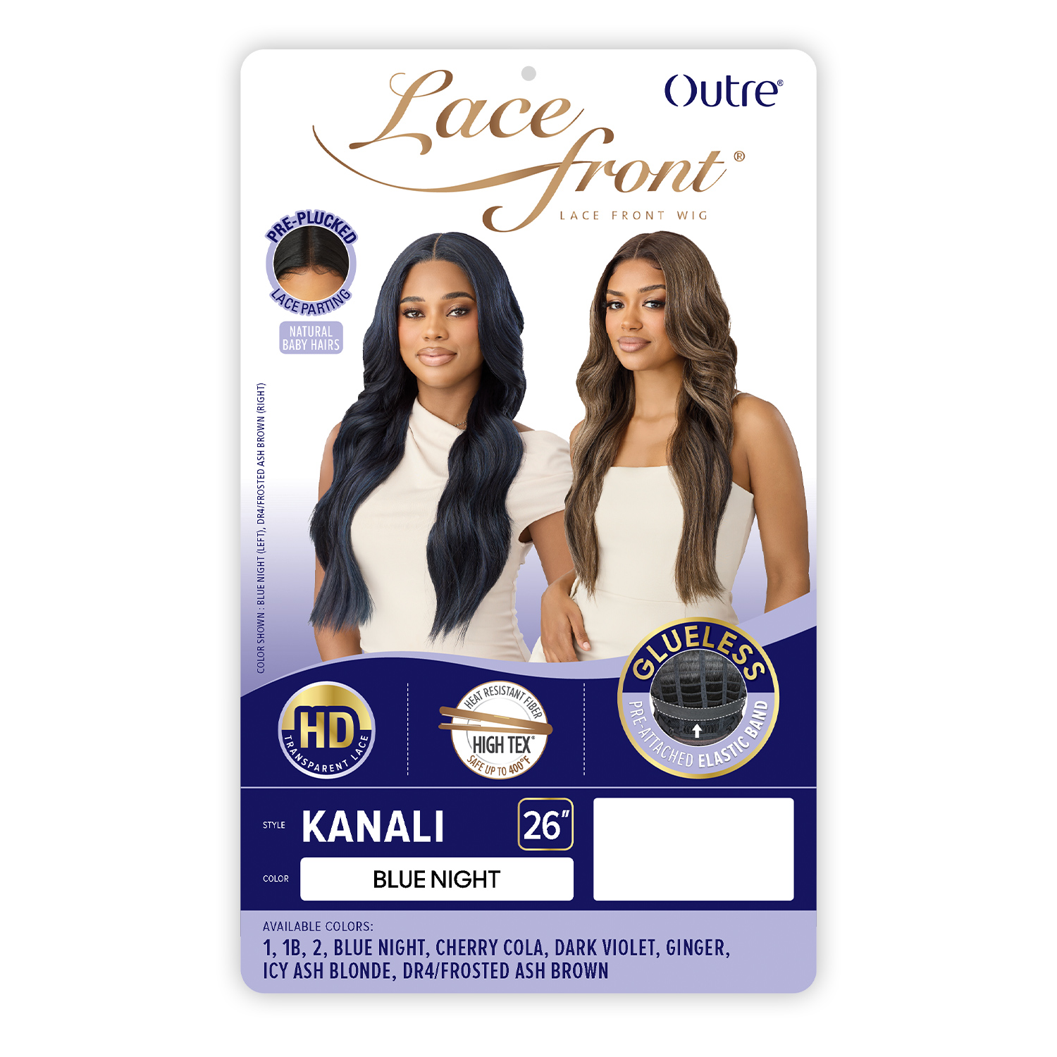 Outre HD Lace Front Wig Glueless Kanali