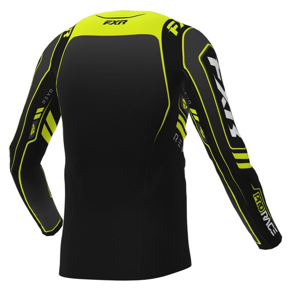 Maillot cross FXR REVO ENFANT - Noir / JauneRef : FXR1707