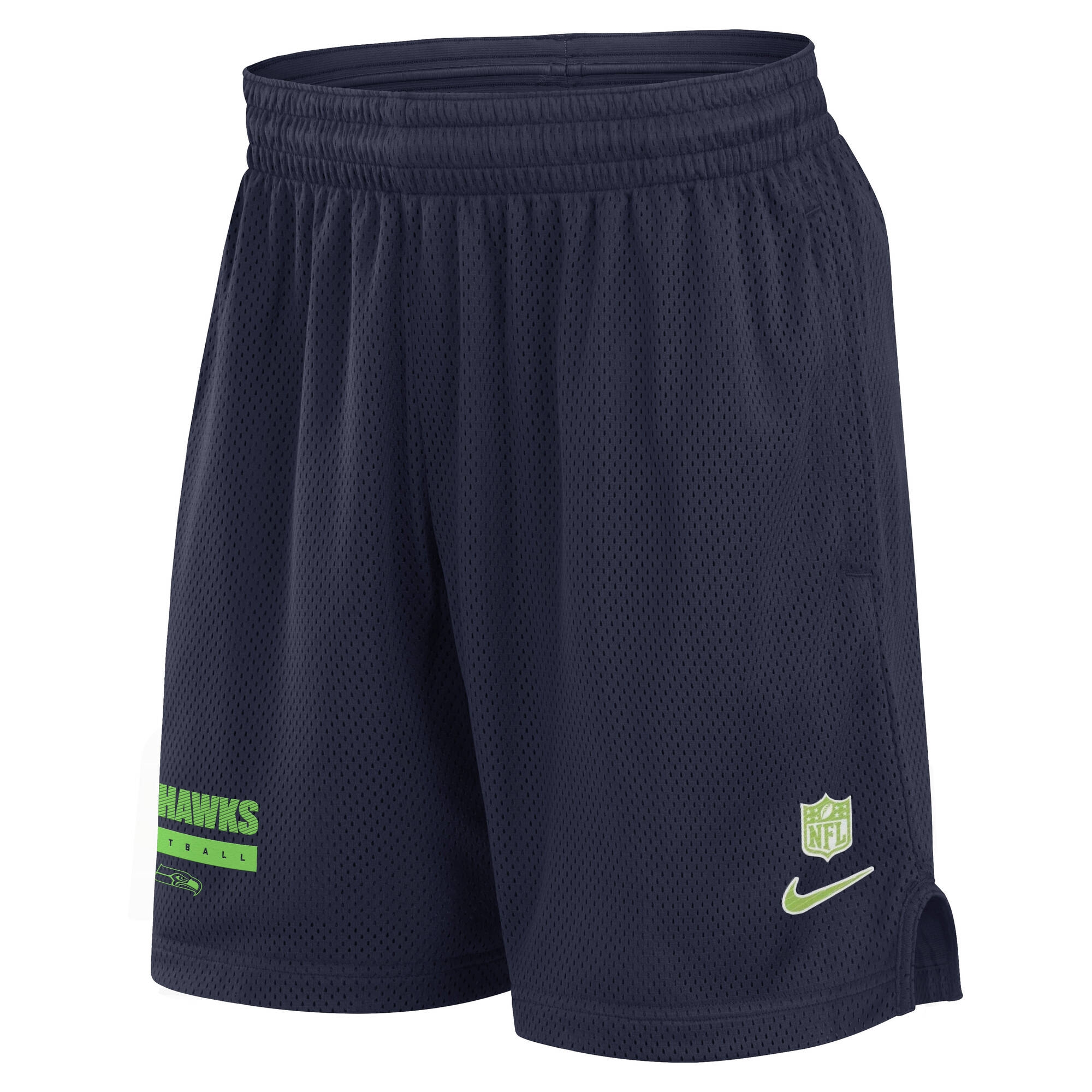 Seattle Seahawks 2024 NFL Sideline Mesh Nike Dri-FIT Shorts Navy