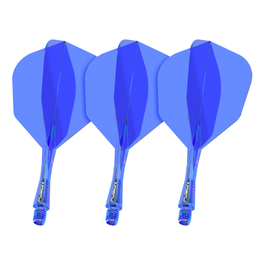 Winmau Fusion Flight Shaft System No6 Blue