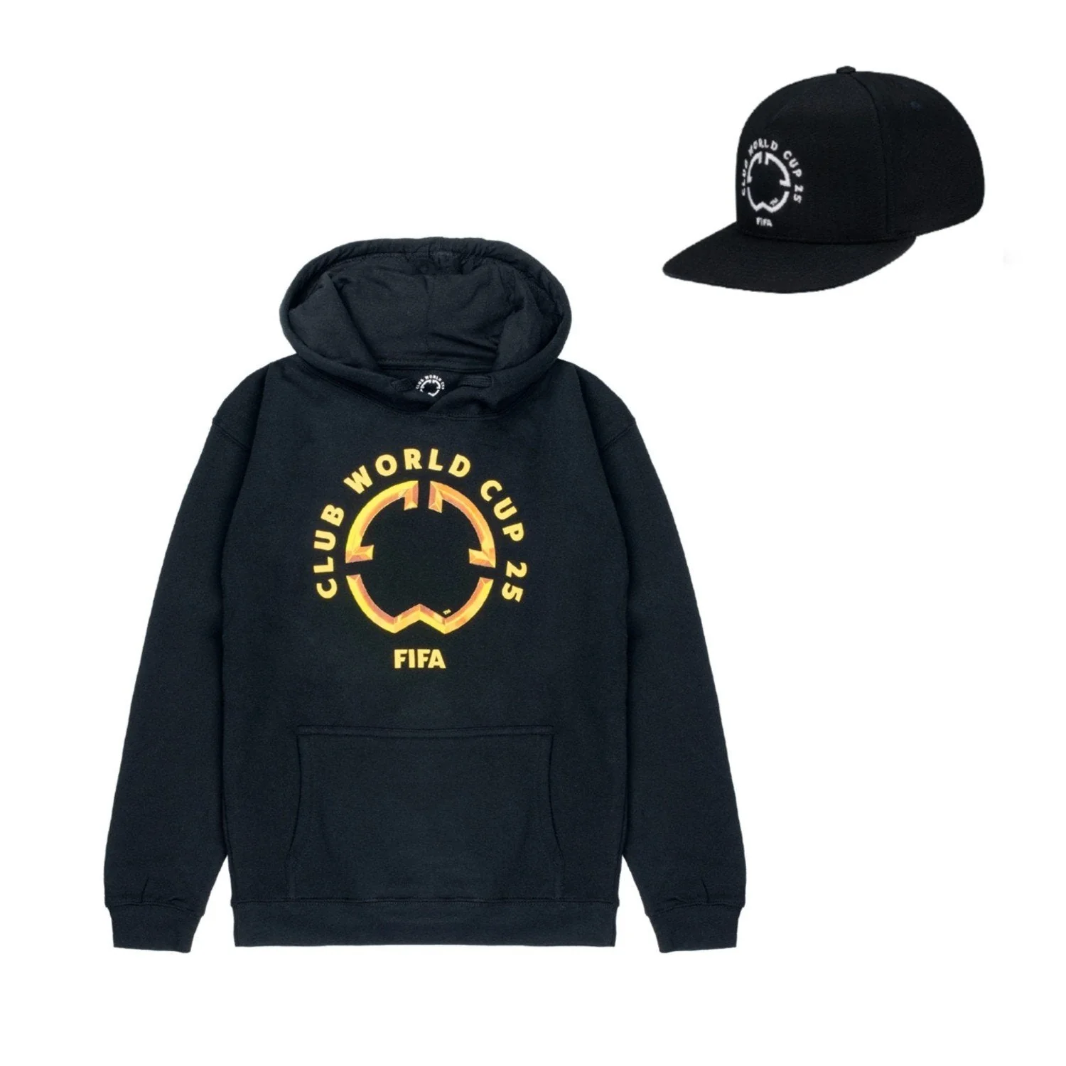 World football competition Club World Cup 2025™ Hoodie & Black Cap Bundle - Unisex