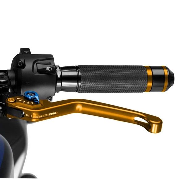 Puig clutch lever fixed 3.0 gold universal - blueRef: PUI0142