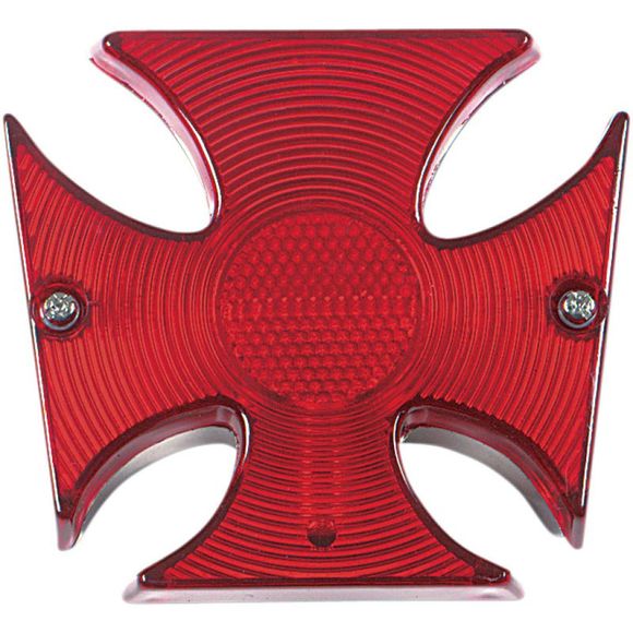 Drag Specialties Universal Maltese Cross Tail Lights Universal - GrayRef: drg0112 / ds272375