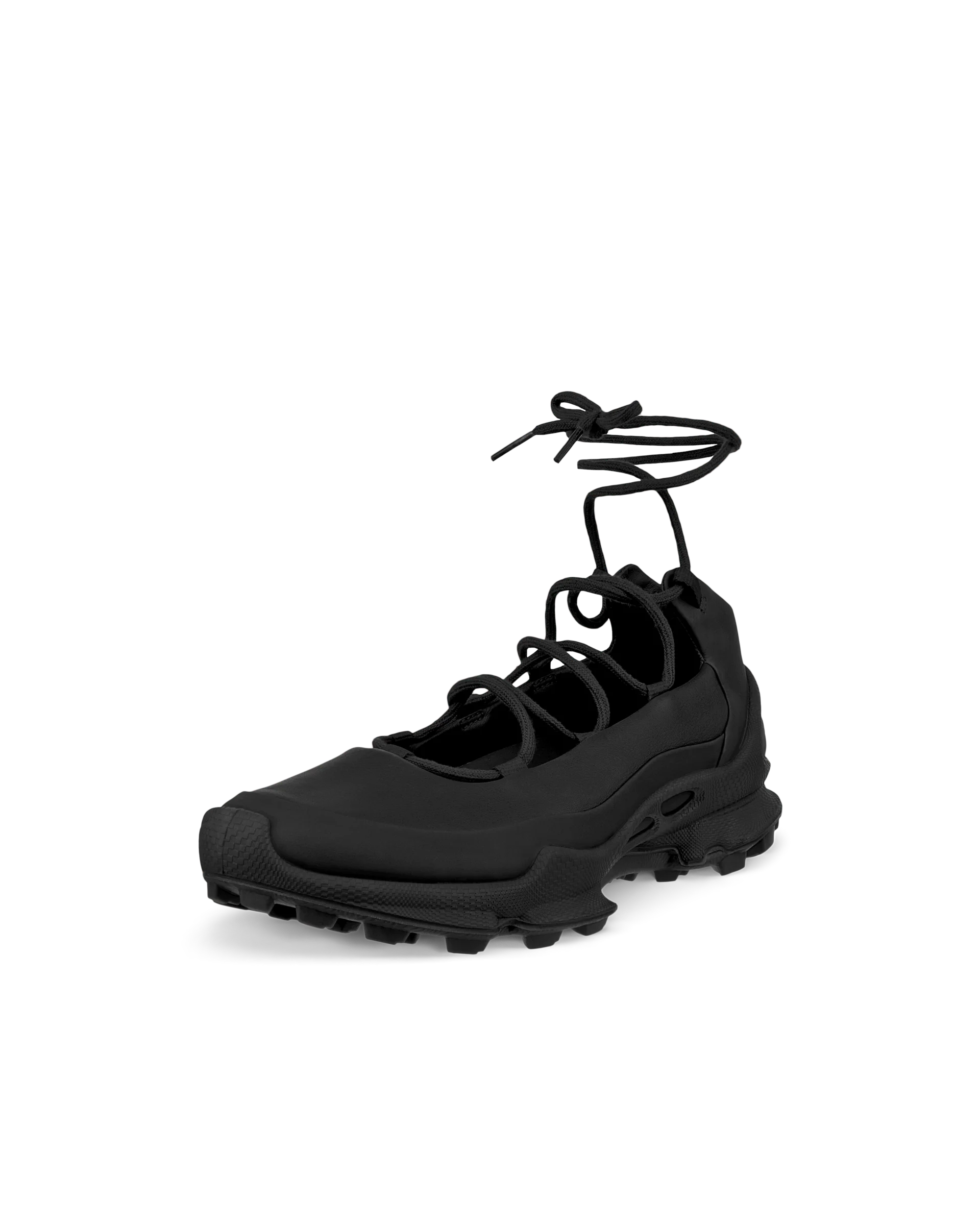 ECCO BIOM C-TRAIL W Damen Ledersneaker Schwarz