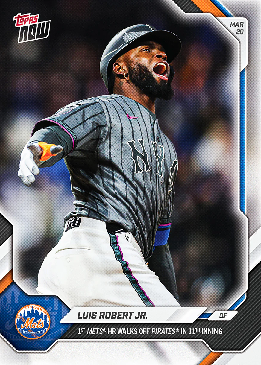 Luis Robert Jr. - 2026 MLB Topps NOW® - Card 19 - PR: 757