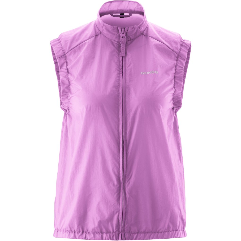 Gonso Adventure Wind Vest Women - Wisteria Bloom