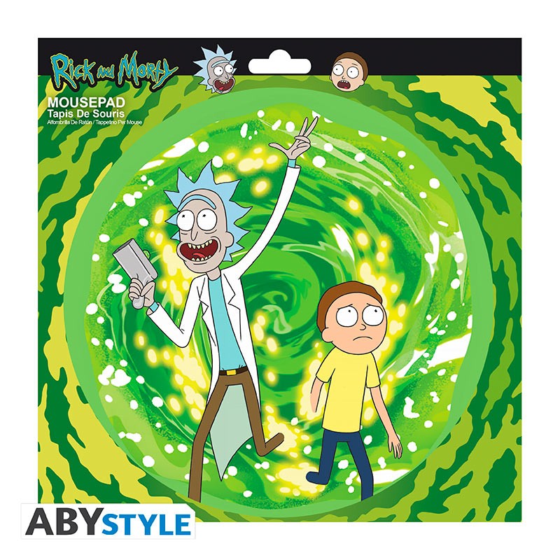 RICK AND MORTY Flexible Mousepad Portal
