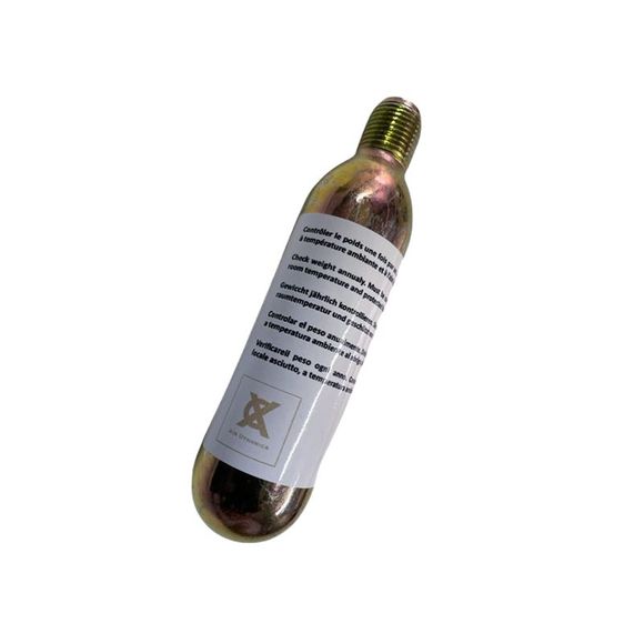 CX Air dynamics 38g/50CC gas cartridge - FOR AIRBAG PANTSRef: cx0003 / cartridge