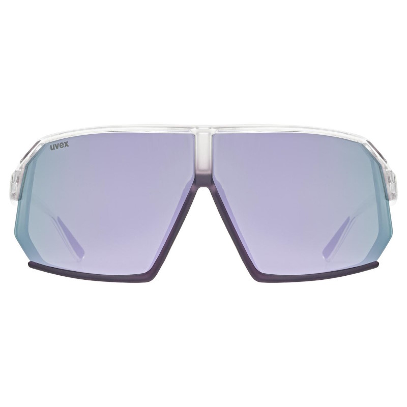 Uvex sportstyle 237 Glasses - clear-met purple/mirror lavender