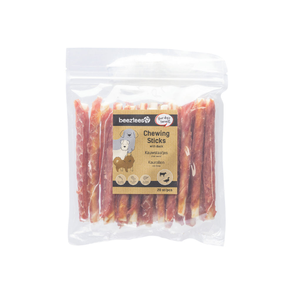 Beeztees Culinary Chew Sticks - Chicken - 6 Sticks