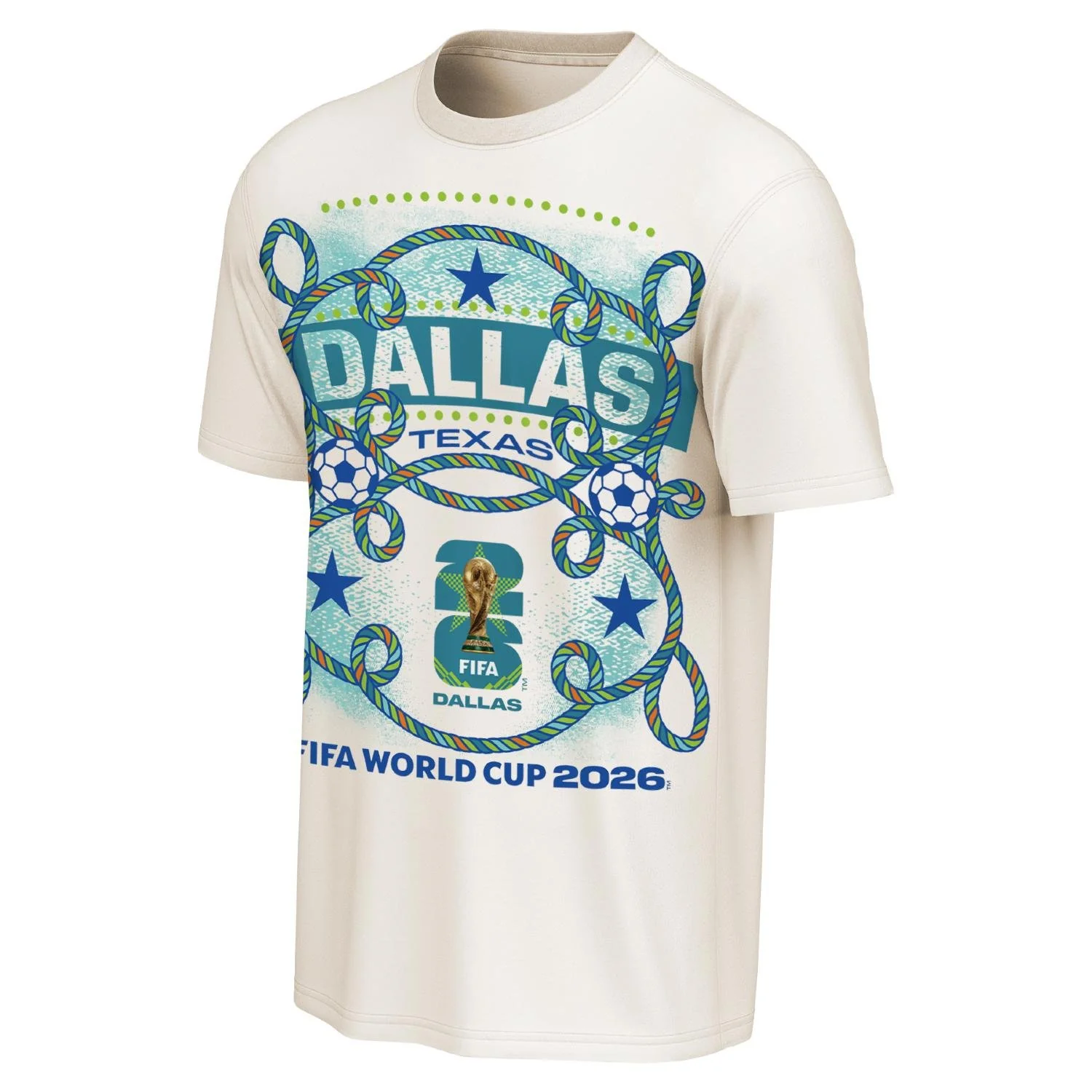 2026 Soccer Fan Collection Dallas Homestyle T-Shirt - Unisex