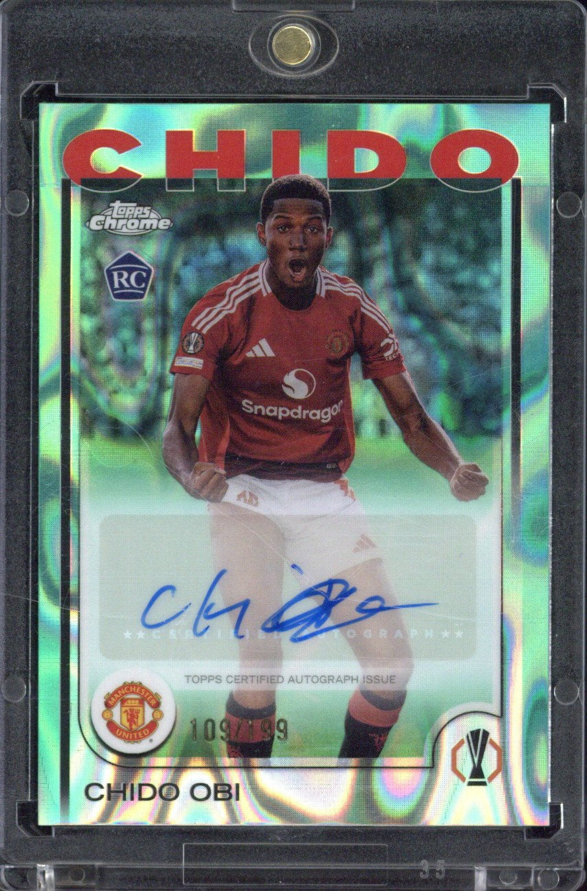 2024/25 Topps Chrome Chido Obi Auto /199