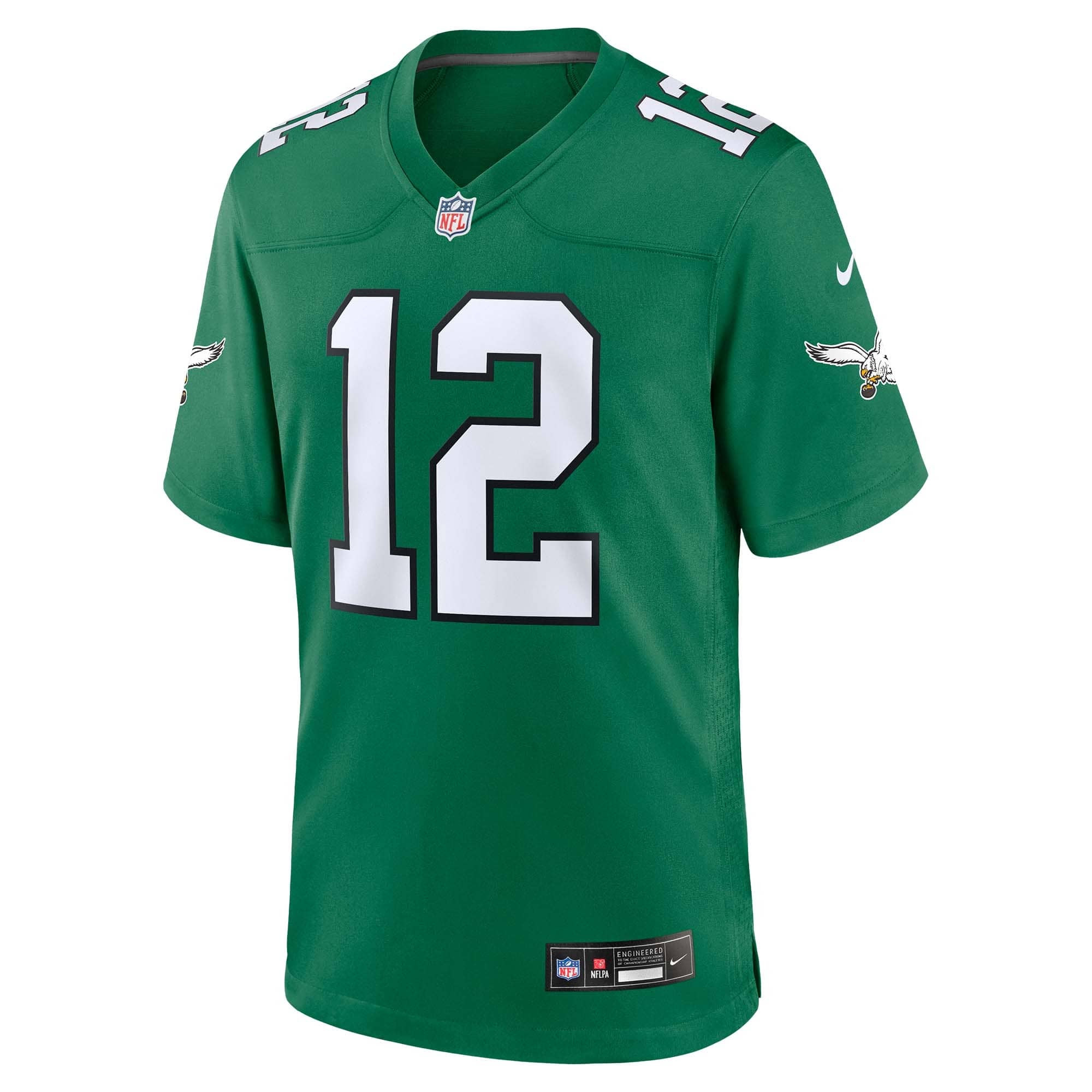 Randall Cunnigham #12 Philadelphia Eagles Classic Nike Game NFL Jersey Green