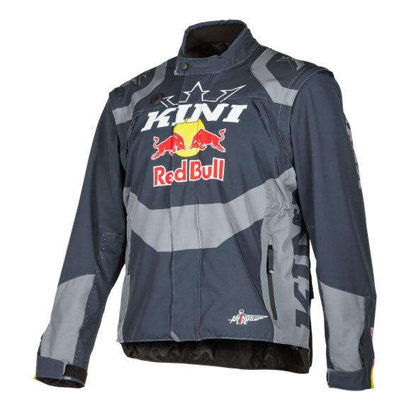Enduro jacket Kini Red Bull Exc 1.0 2025 - White / BlueRef: KRB0138