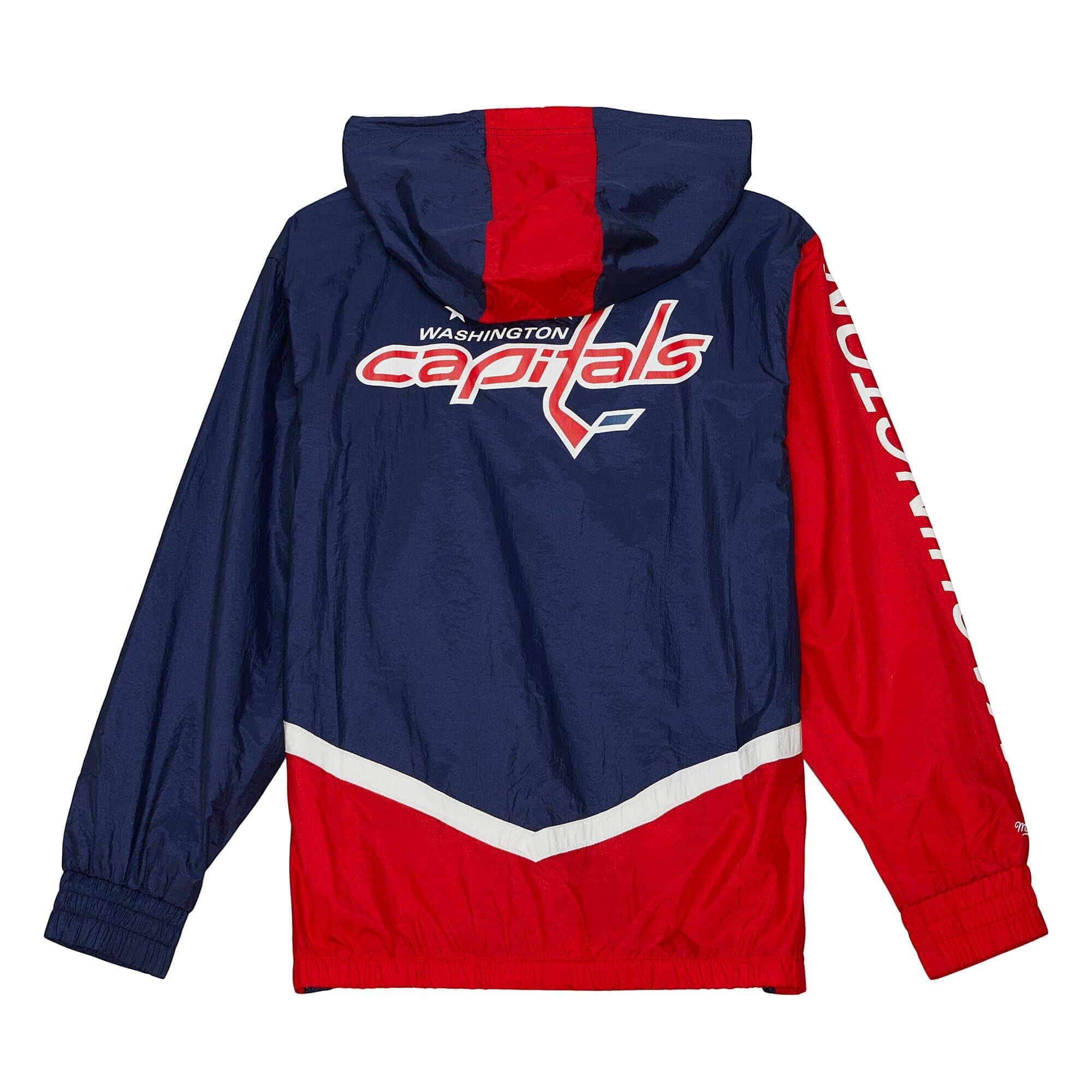 Washington Capitals Undeniable Mitchell & Ness NHL Windbreaker Jacket
