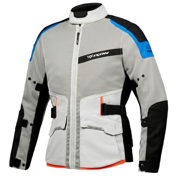 Ixon M -Njord Motorcycle Jacket - Gray / BlueRef: Ix1758-C64710