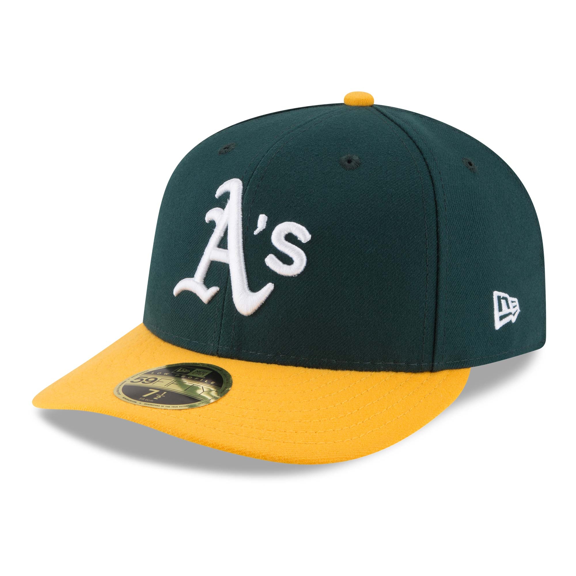 Athletics Authentic Low Profile 59FIFTY Fitted MLB Cap Home
