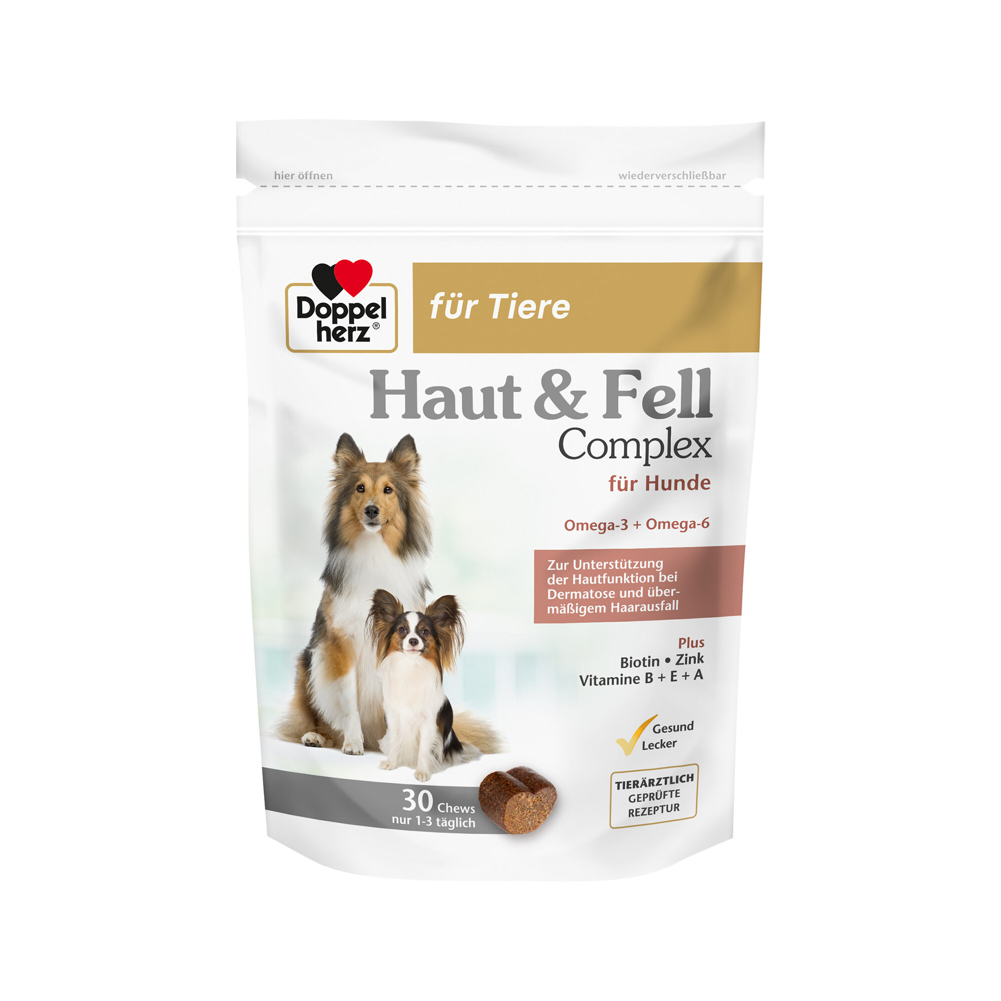Doppelherz Skin & Coat Complex for Dogs - 30 Chews