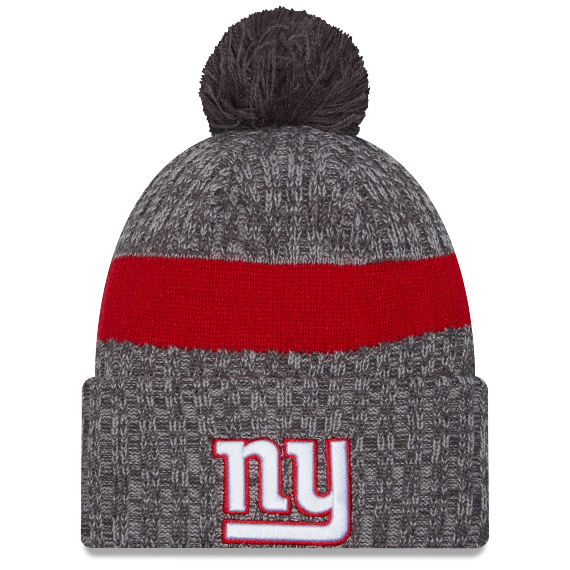 New York Giants Gray 2023 NFL Sideline New Era Sport Knit Hat