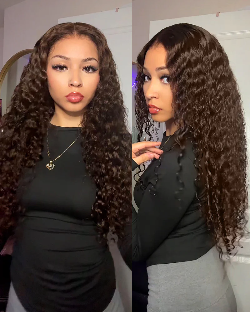 【Extra Long Wigs Sale】Ophirawig 13x6 Three-Go? Glueless Wig Multi-Color & Multi-Curly Wig With Drawstring 100% Human Hair Wig