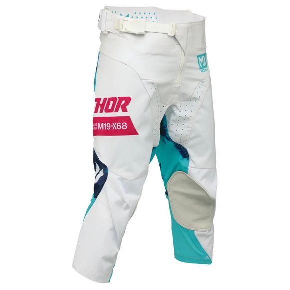 Thor Launch Bleach cross Pants - Child - White / BlueRef: TO3375