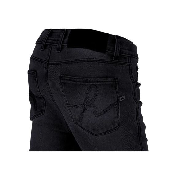 Helstons Calamity Motorcycle Jeans - Straight / Regular - BlackRef: HS1274