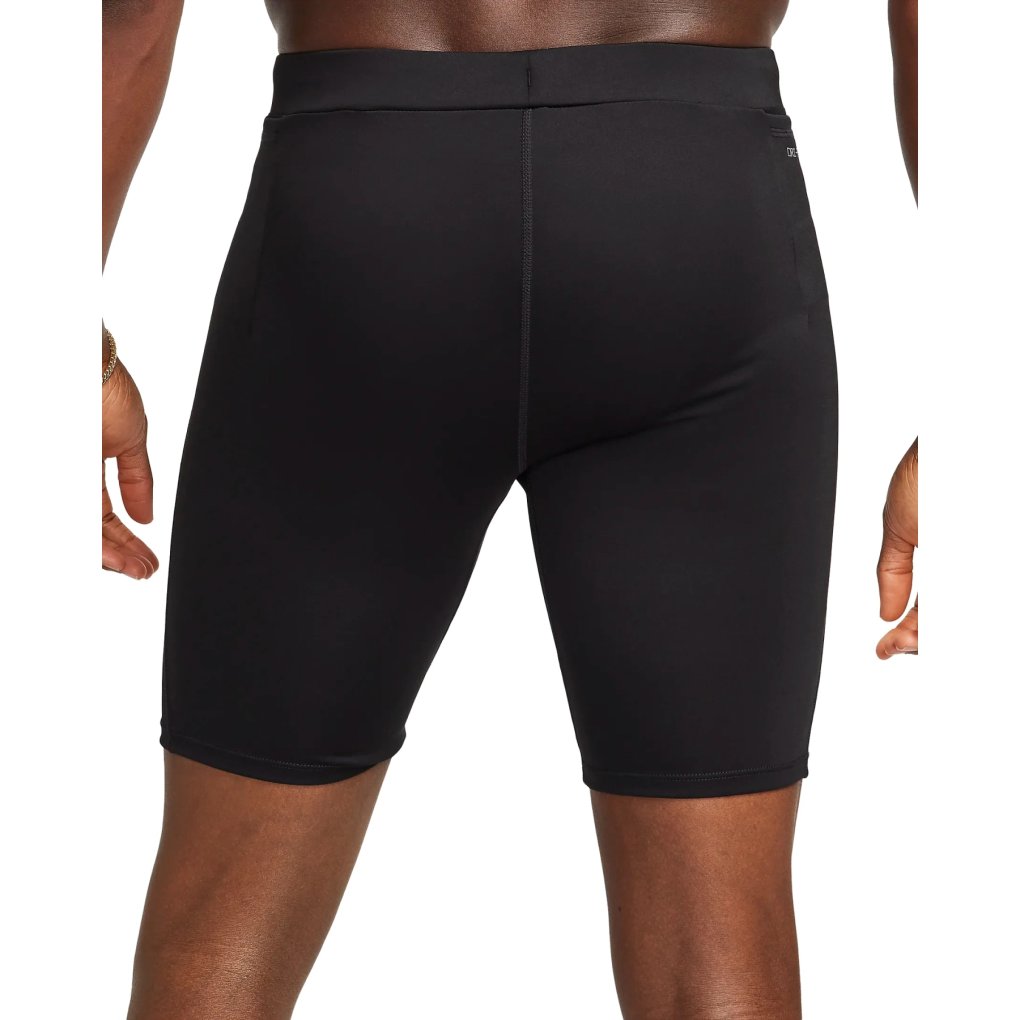 Nike Fast Dri-FIT Running 1/2-Length Tights Men - black/reflective silver FN3371-010