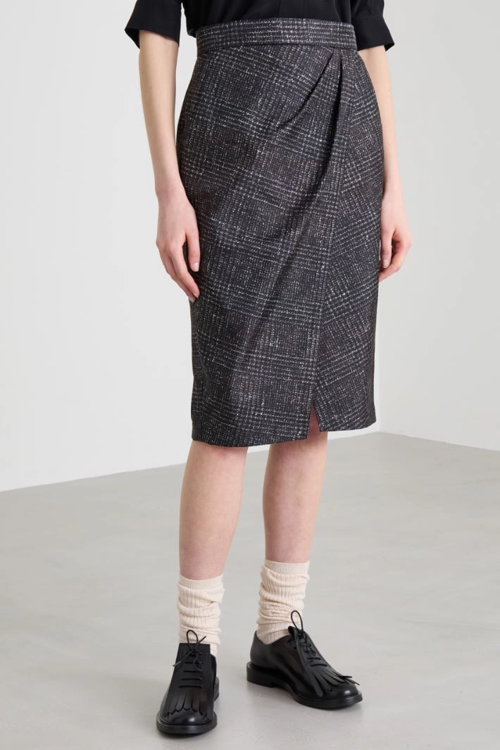 Wrap skirt - GREY
