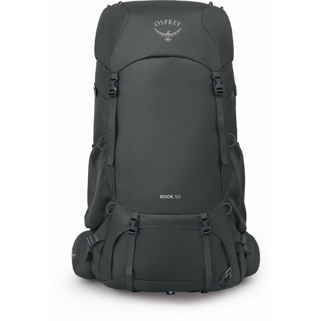 Osprey Rook 50 Trekking Backpack - Dark Charcoal/Silver Lining