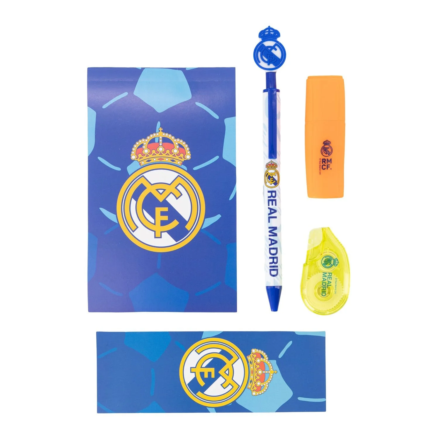 Real Madrid Notepad Stationery Set